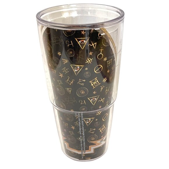 Tervis Tumbler Insulated 24 Oz Wizard Harry Potter Magic Fantastic Beasts Lid - Picture 5 of 14